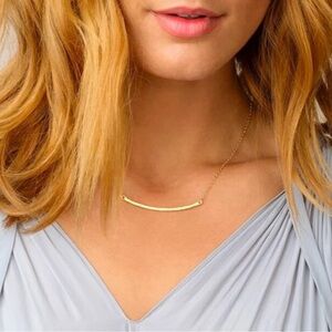 Gorjana Taner Gold Bar Necklace